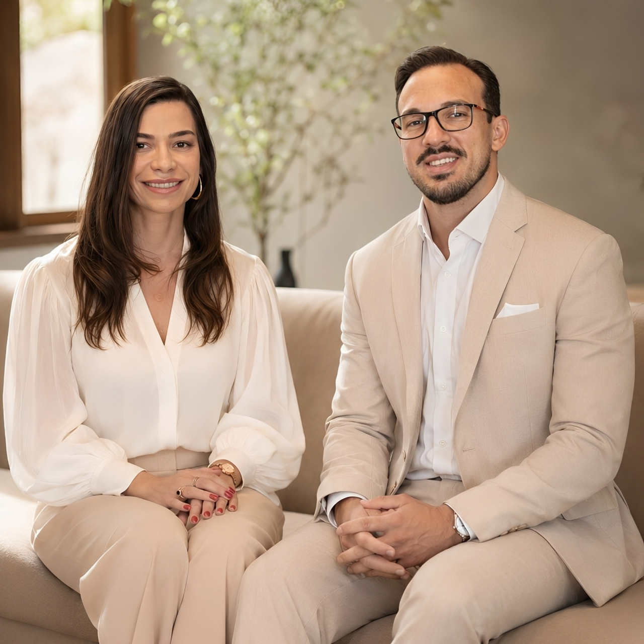 Dra. Renata e Dr. Iatagan, fundadores do Instituto Unity